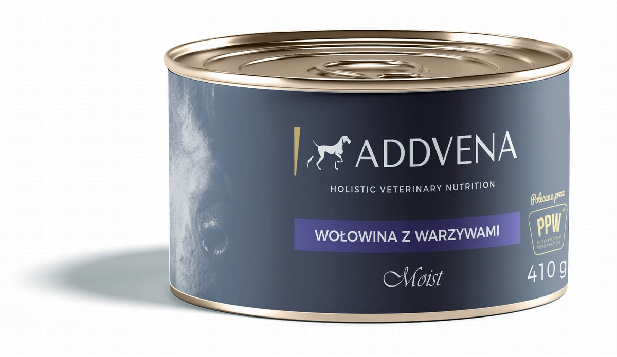 Addvena Moist Beef with vegetables 410g