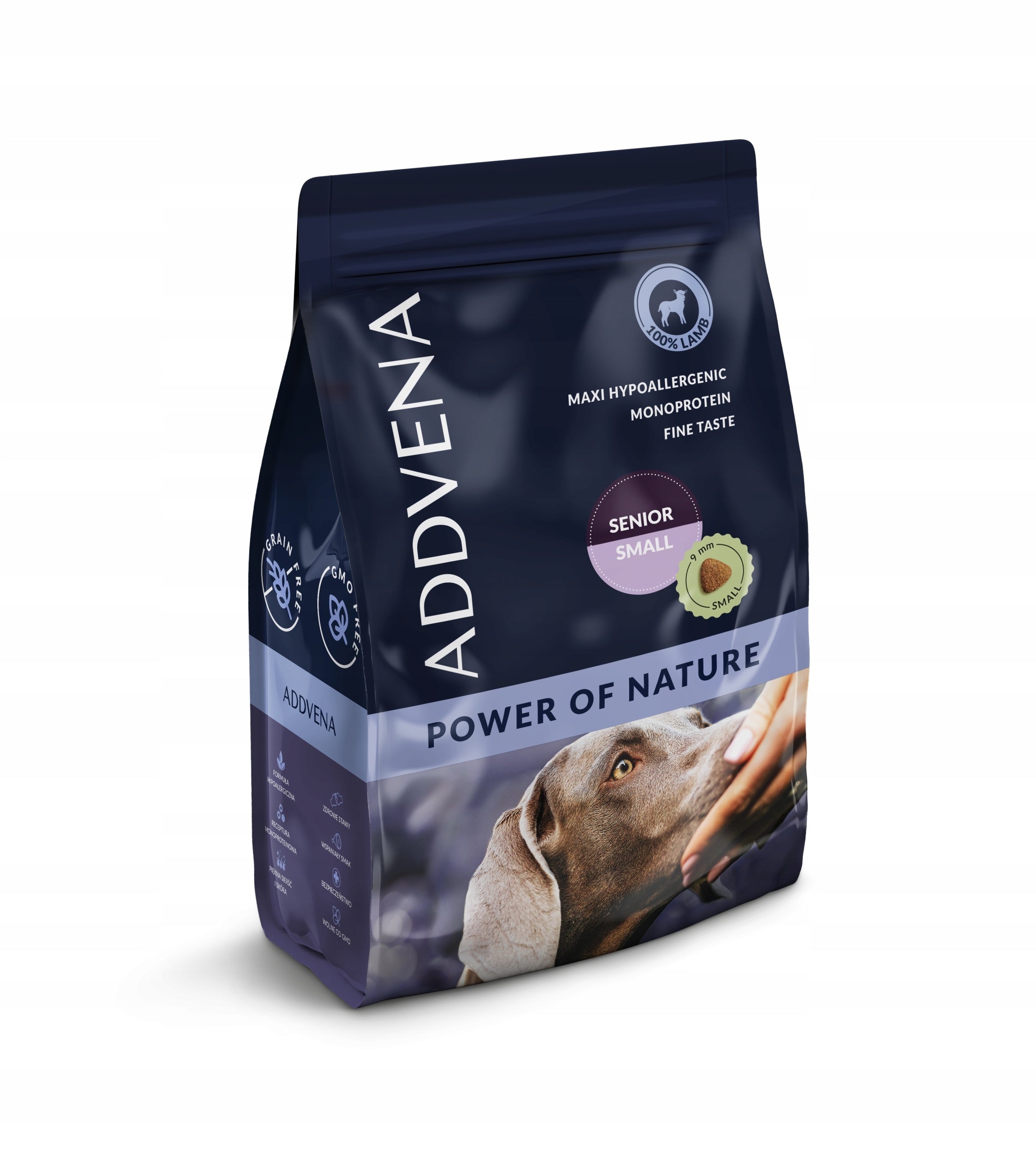 Addvena dry food SENIOR SMALL lamb 2,5 kg