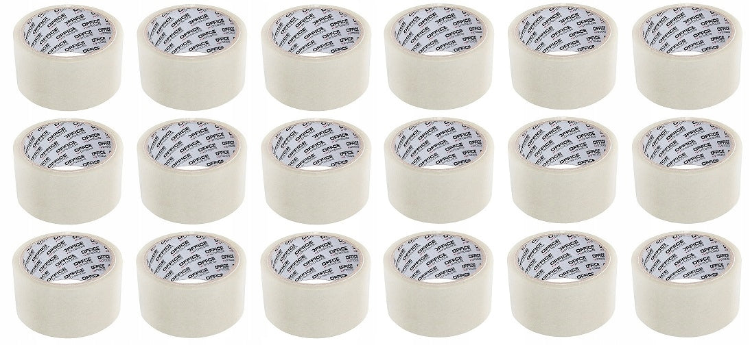 Adhesive Packing Tape 48mm 50y Colorless 18pcs