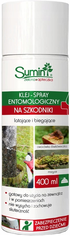 Adhesive-Spray for flying and running entomological pests 400ml - Sumin Manufacturer code 105609