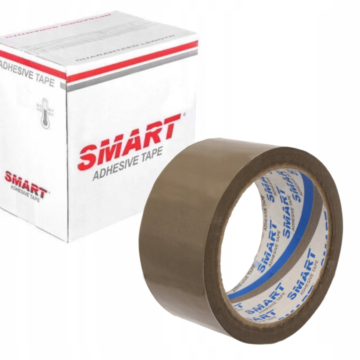 Adhesive packing tape Smart AS06 brown width 48 mm length 45 m 36 pcs.