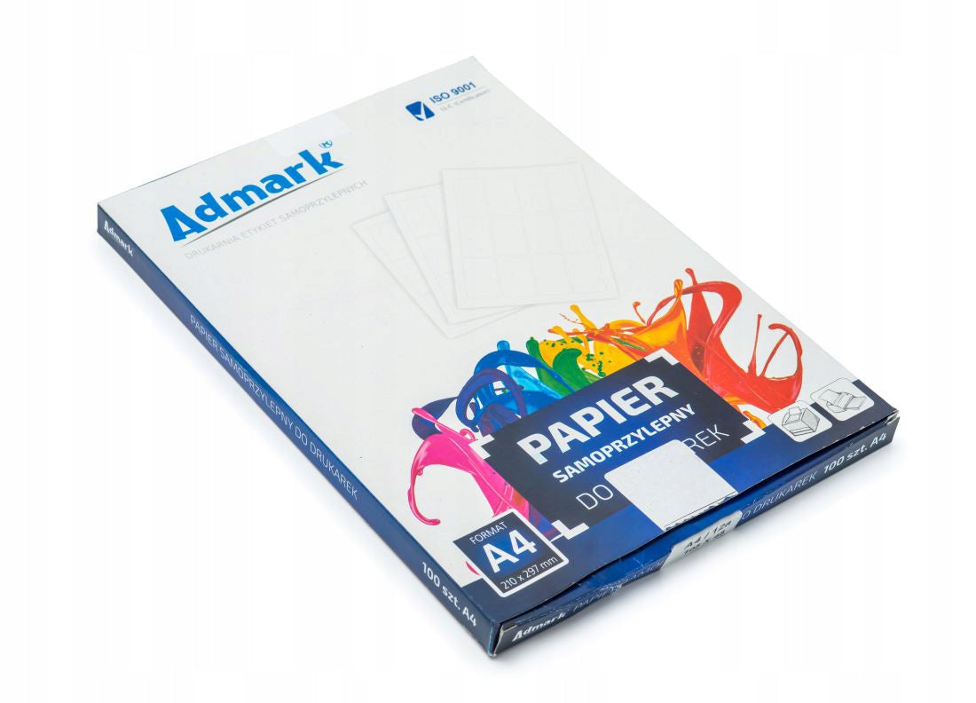 Adhesive sheets A4 55/A4 40X25mm 100ark.