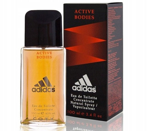 Adidas Active Bodies EDT Concentrate Eau De Toilette For Men 100ml