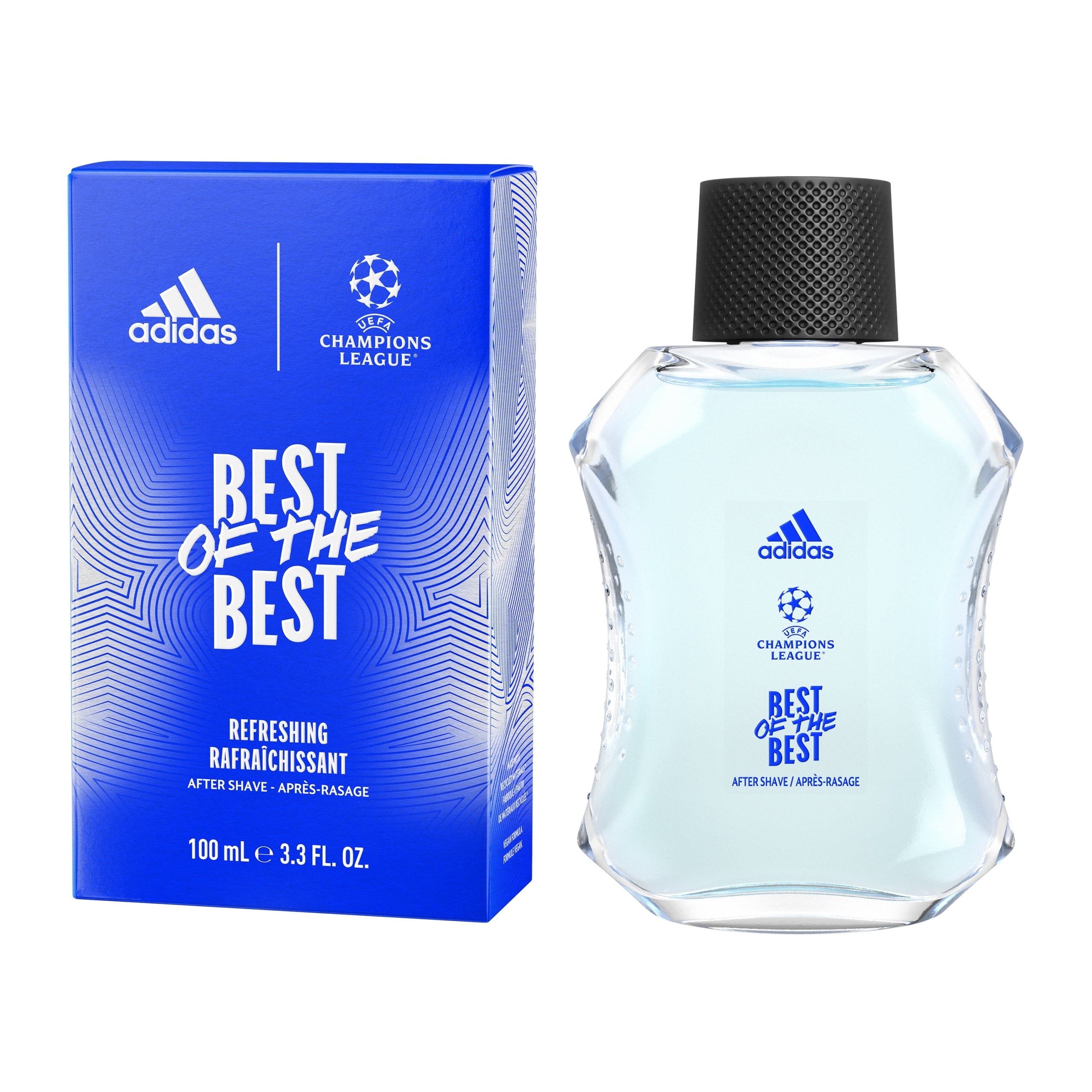 Adidas Best of the Best aftershave for men 100 ml Packaging status original