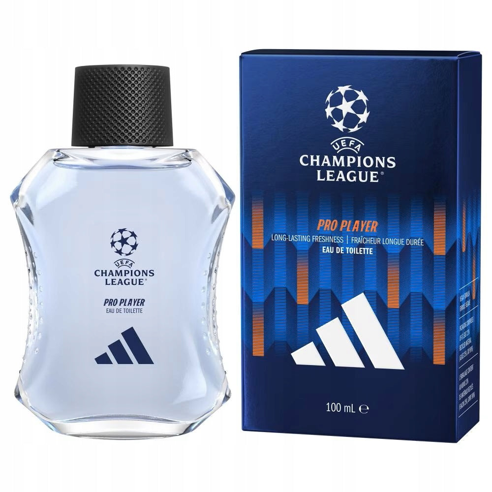 Adidas UEFA Champions League Pro Player EDT Eau de toilette male 100ml