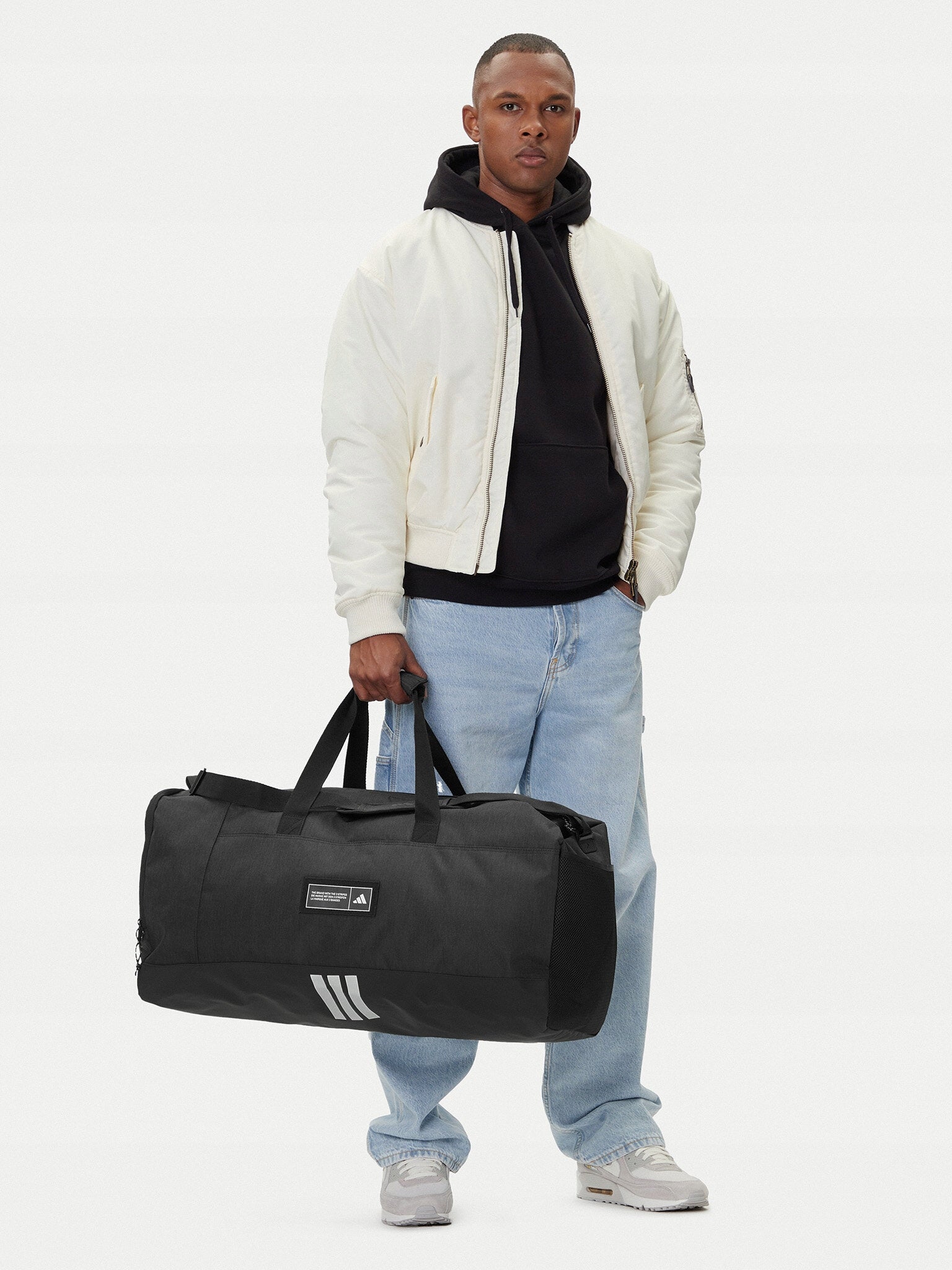 Adidas Unisex Bag ADIDAS-IM5522 095A BLACK/WHITE Black Color black