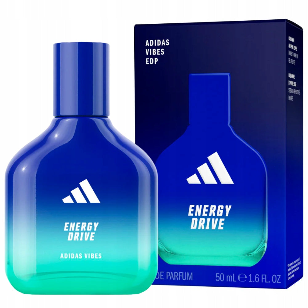 Adidas Vibes Energy Drive EDP Unisex Perfumed Water for Women 50ml