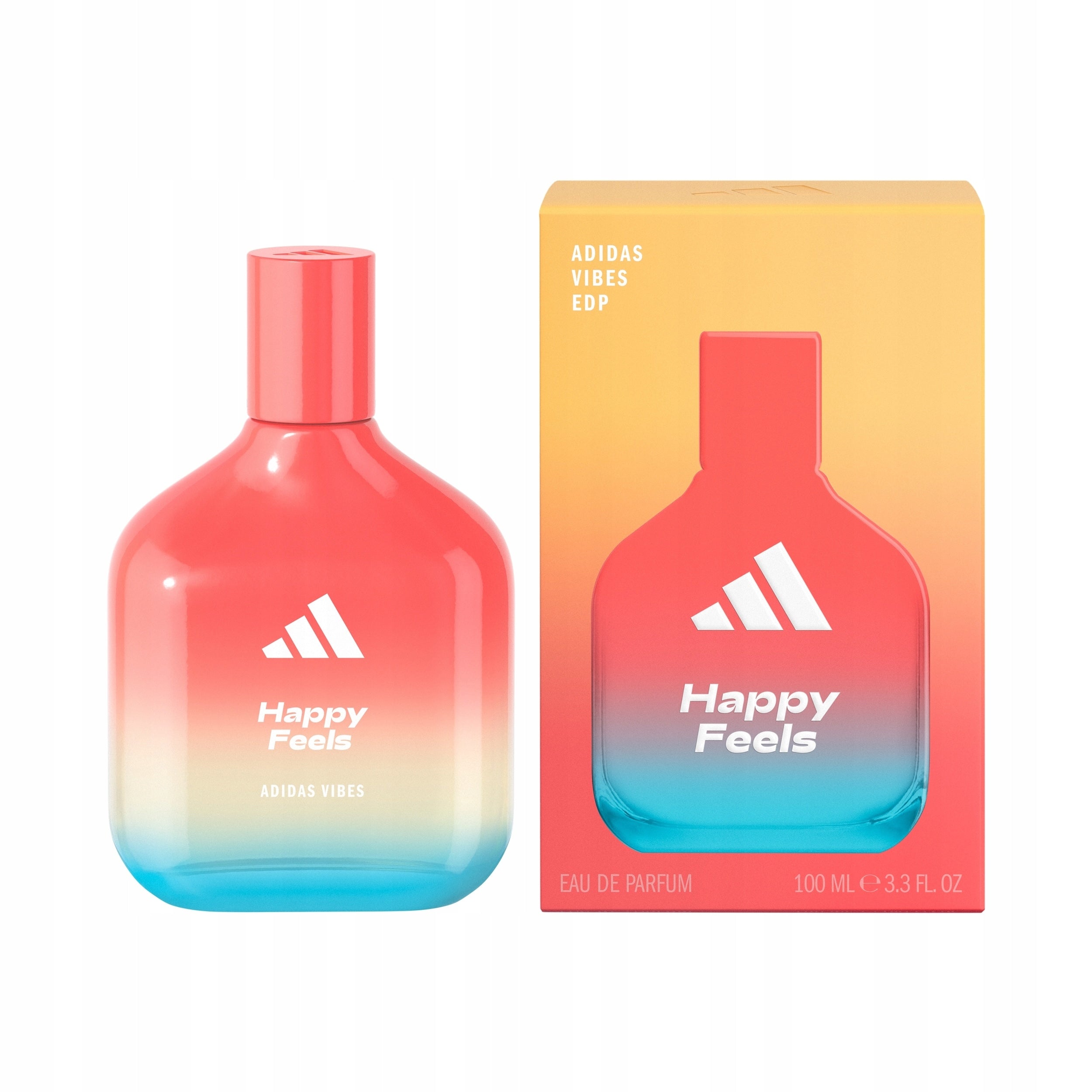 Adidas Vibes Happy Feels EAU DE PARFUM Unisex FRUIT 100ml