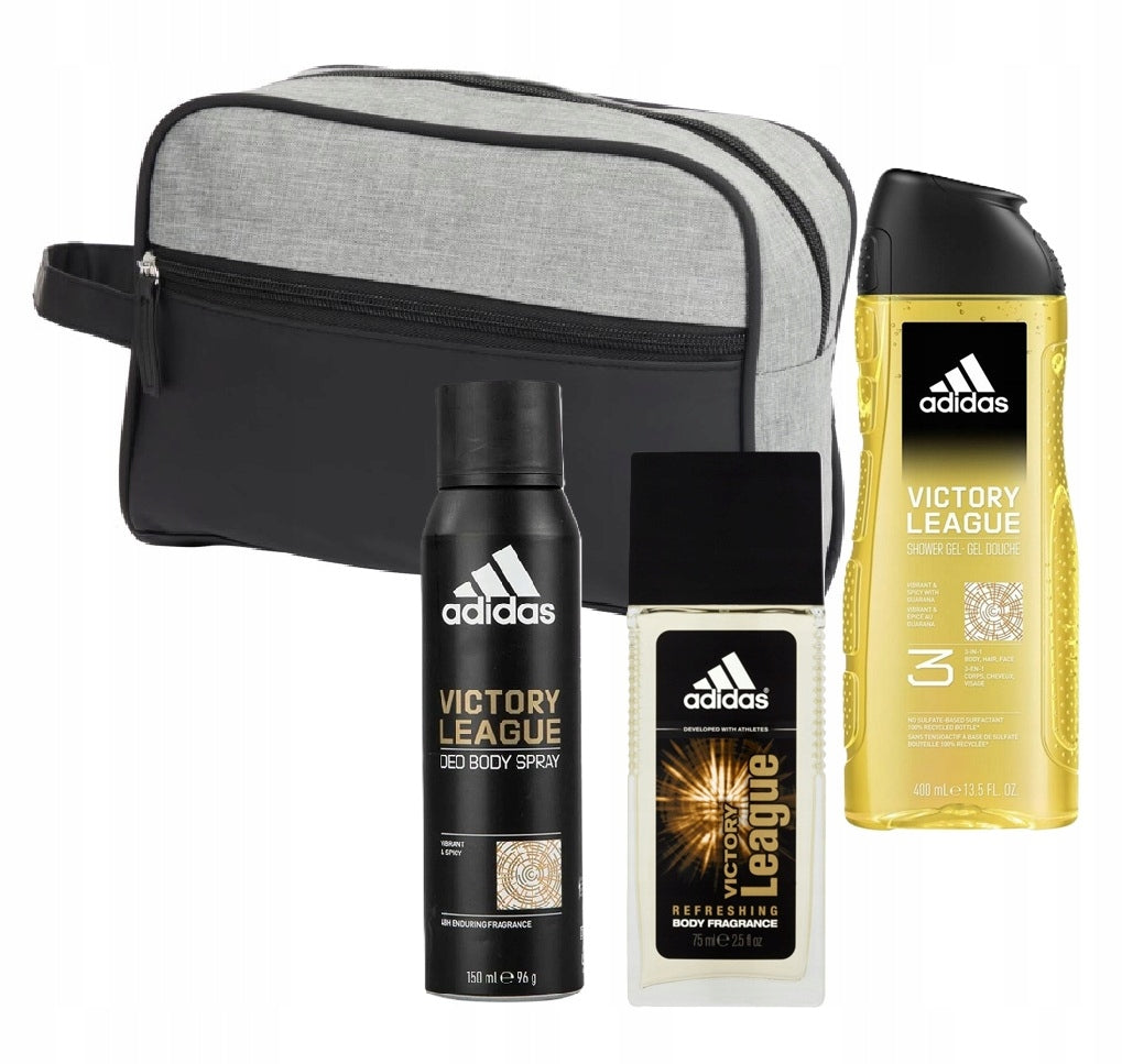 Adidas Victory League set with cosmetic bag 4in1 gift MEN