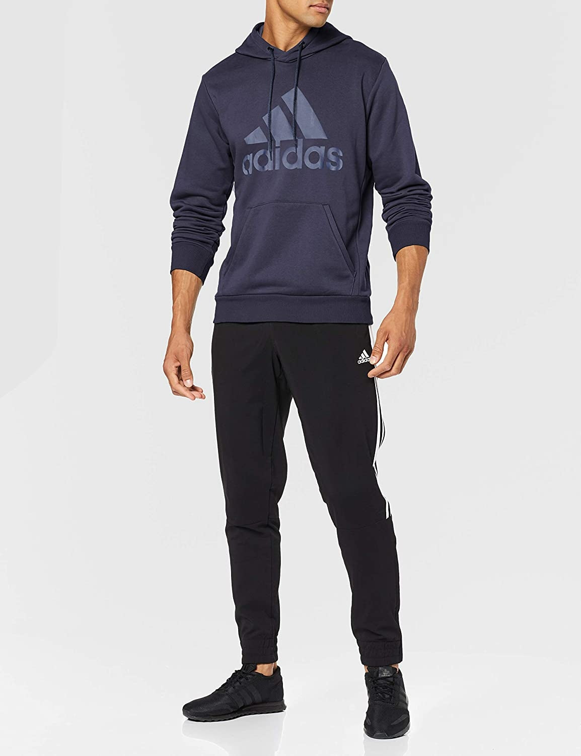 Pullover für Herren Adidas Must Haves Badge of Sport EB5251, blau 