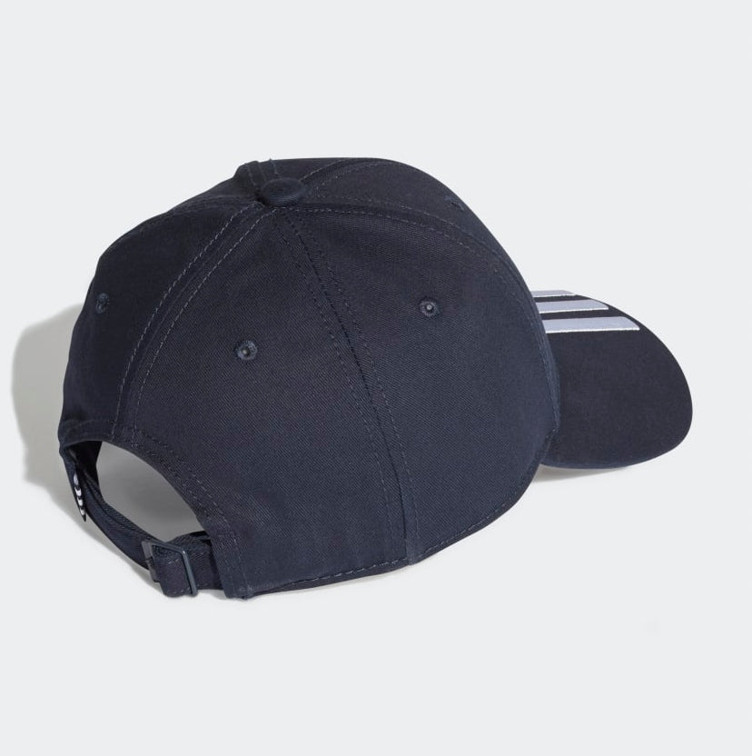 Kappe für Herren Adidas Baseball 3-Streifen CT Cap GE0750, schwarz 