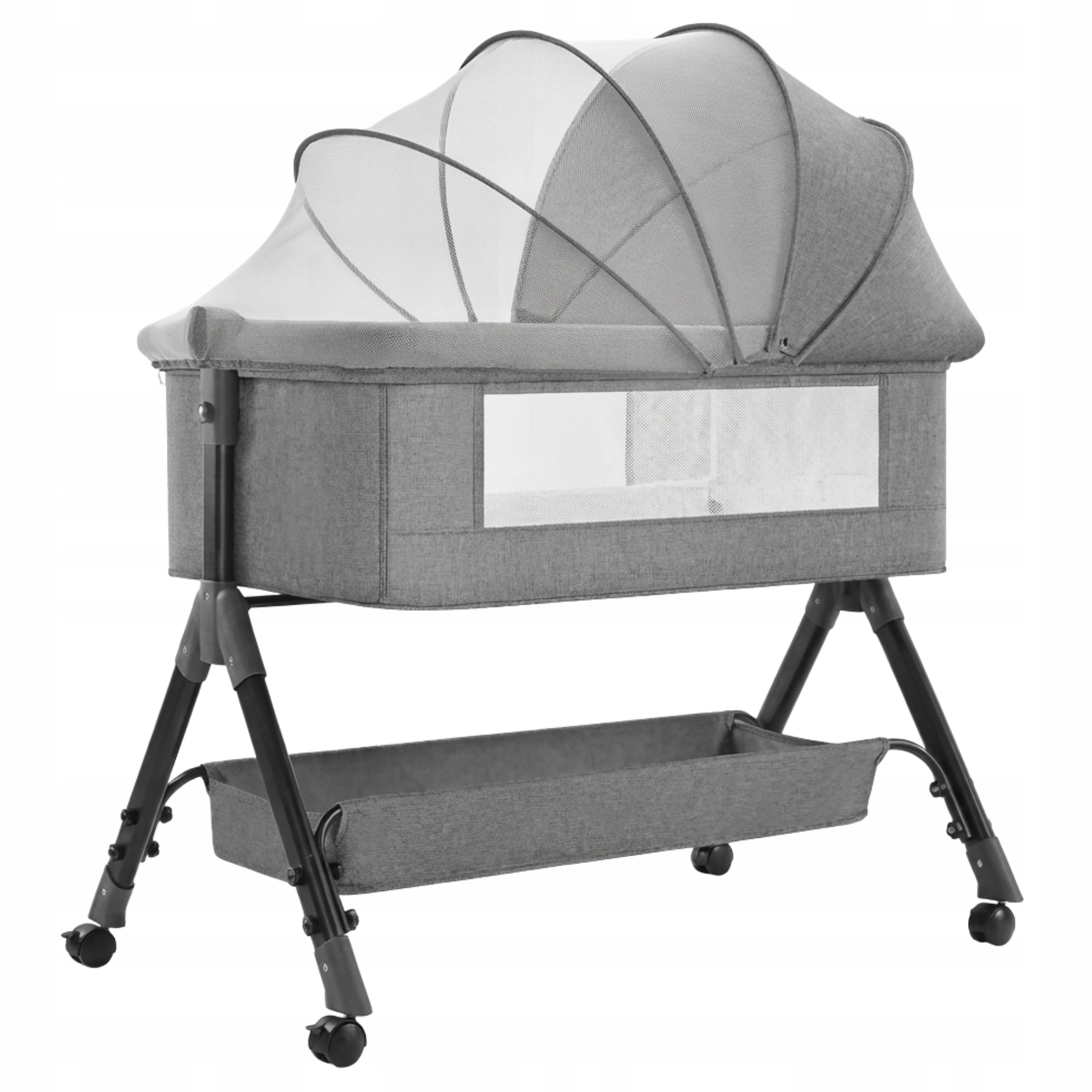 Adjustable Cot for children, extra bed, lullaby, travel cot