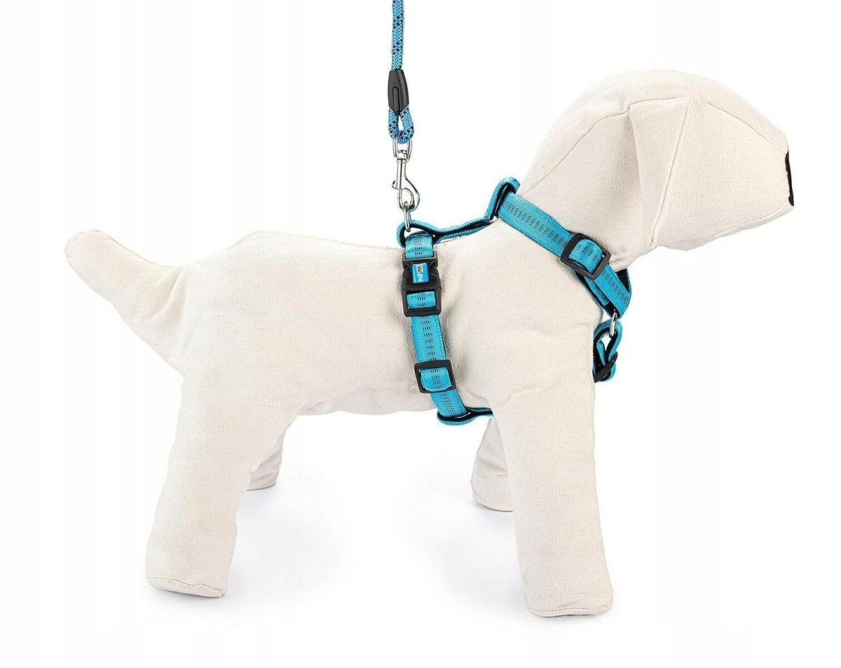 Adjustable Dog Harness Soft Style S blue Manufacturer code JS67