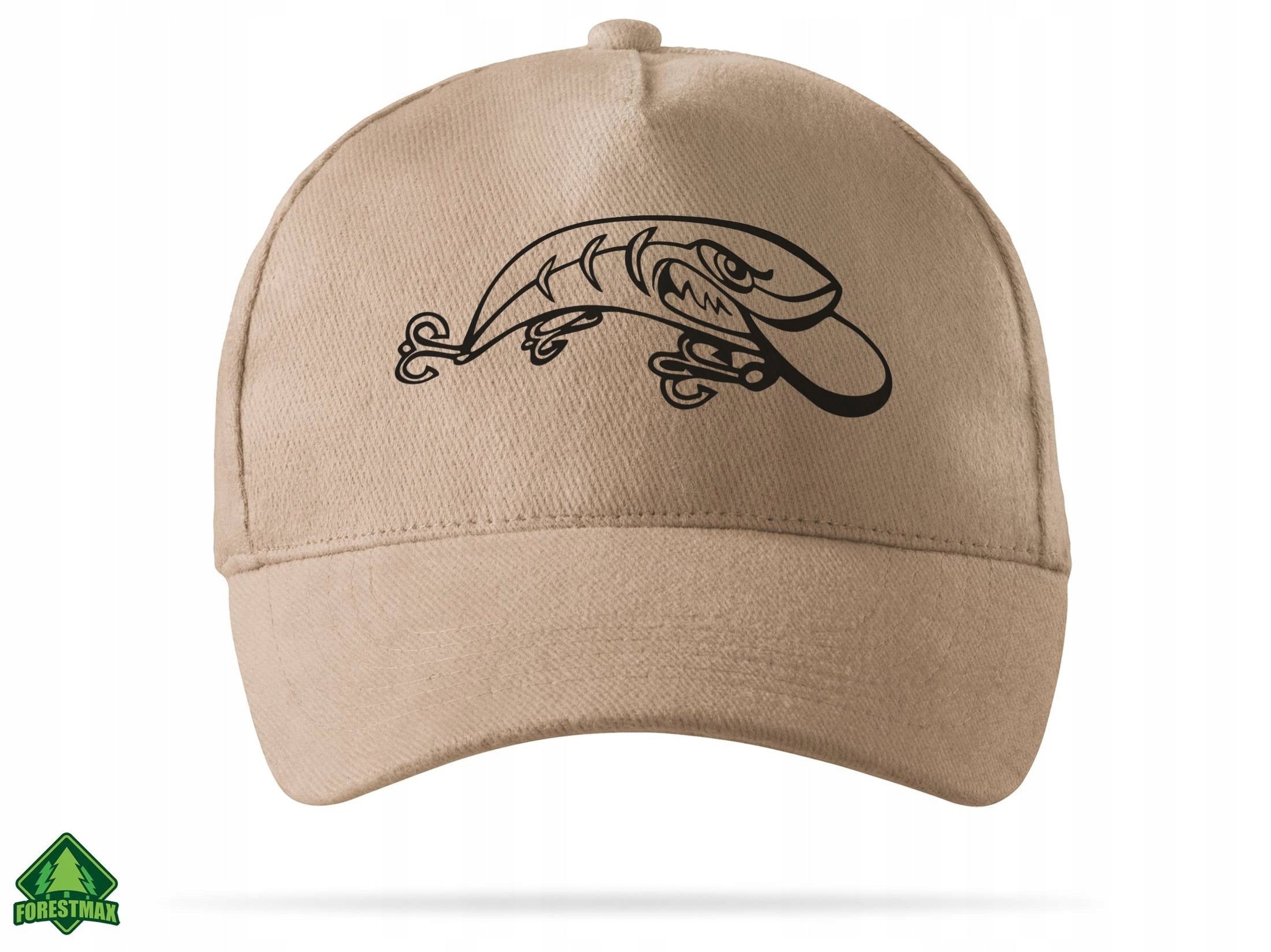 Adjustable Fisherman Sand Cap with Fish Baseball GIFT FOR GRANDFATHER Brand ForestMax