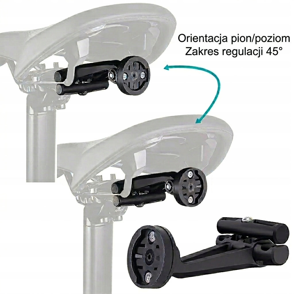 Adjustable Garmin Varia Magene GoPro Radar Light Holder for Saddle Packaging status original