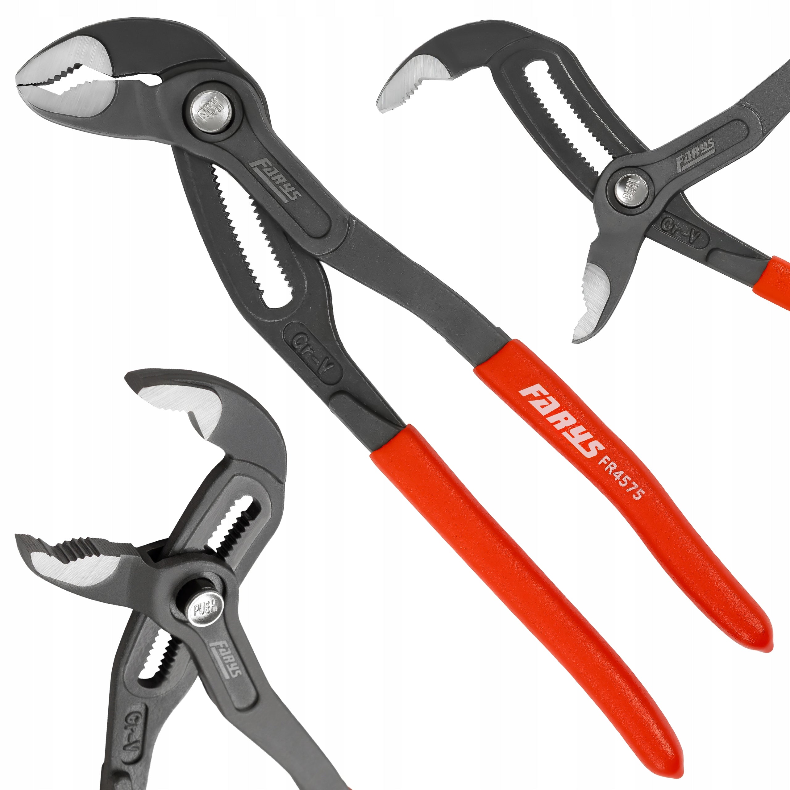 Adjustable Pliers Cobra Pipe Wrench 250mm 10'' Professional FR4575