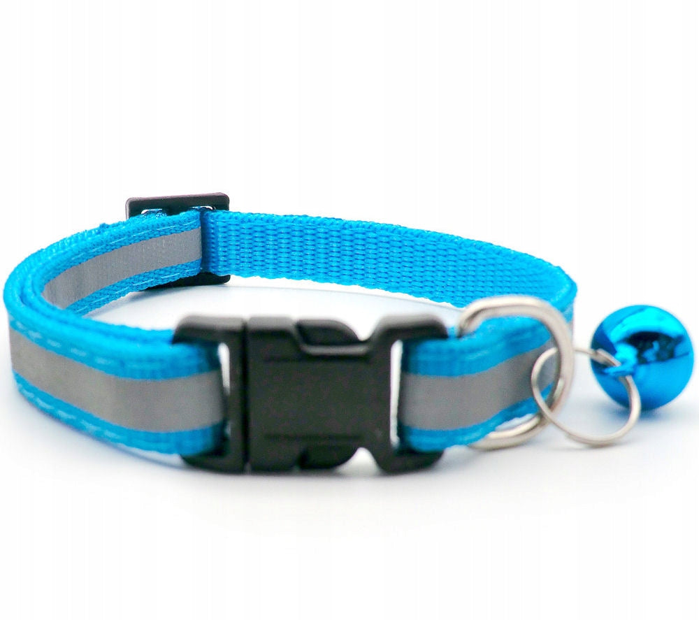 Adjustable Reflective Collar for Cat and Dog with Bell Brand no brand