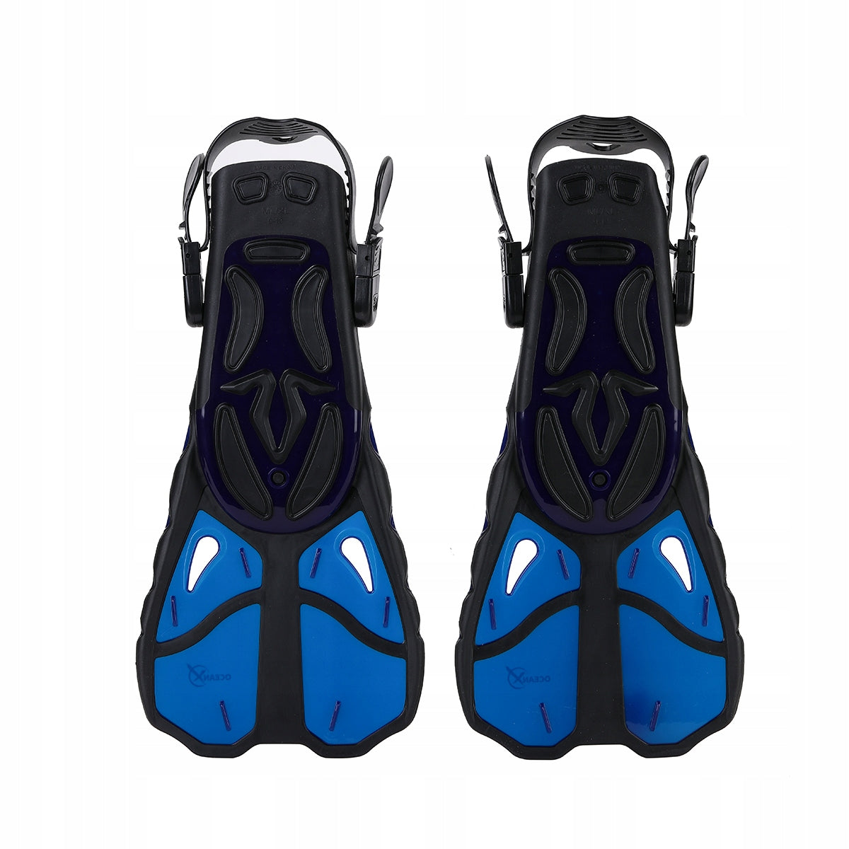 Adjustable Swimming Fins Swimming Diving Children Swimming Pool r.42-47 Color blue