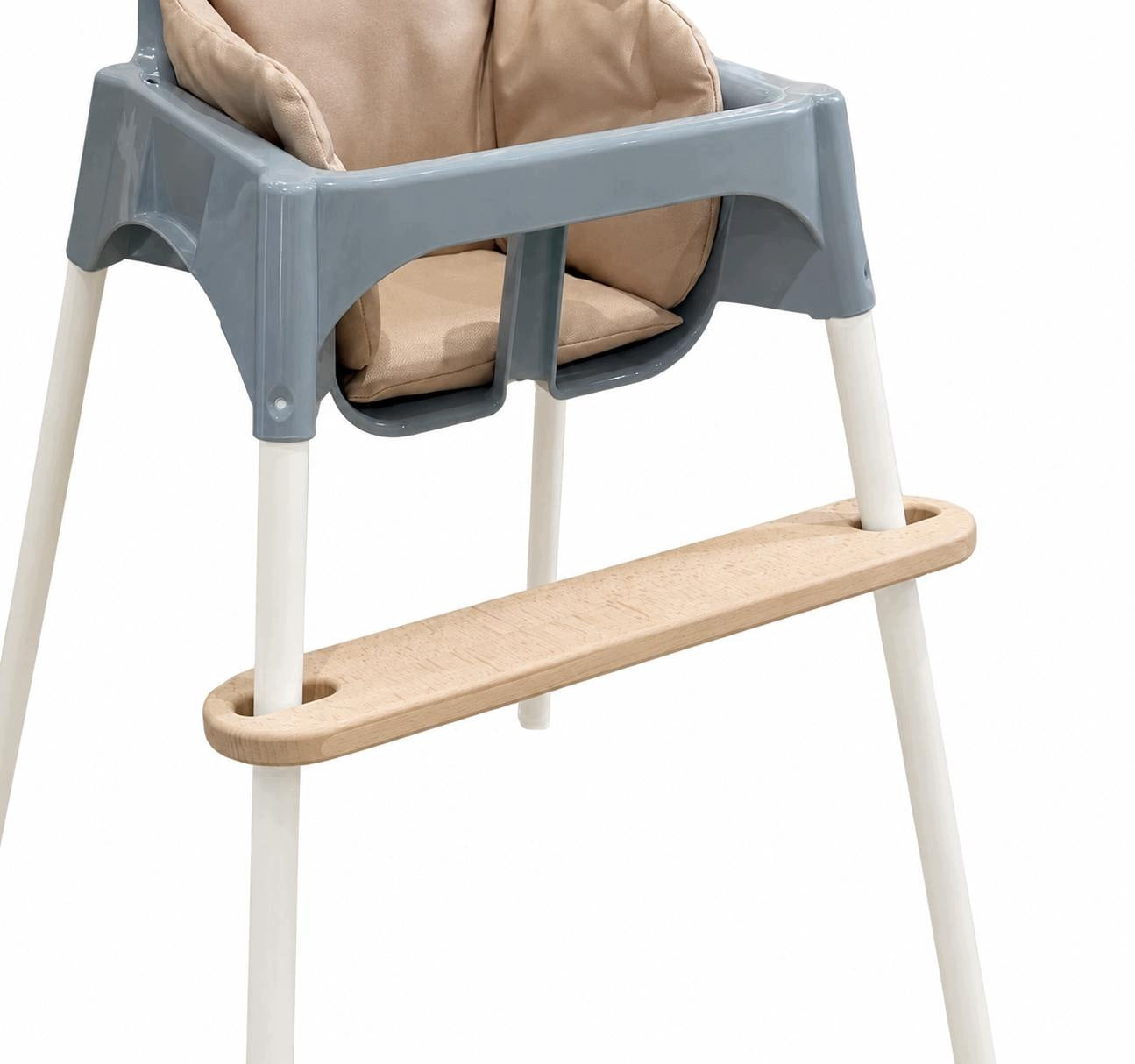Adjustable Wooden Footrest For IKEA Antilop BUK Chair Leg Bracket