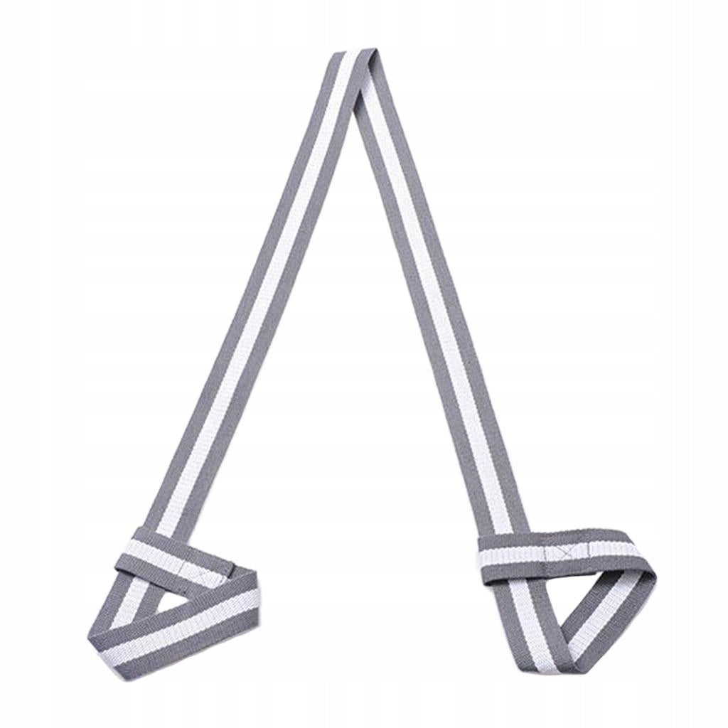 Adjustable Yoga Mat Carrying Strap Exercise Pilates Mat Carrier Grey White