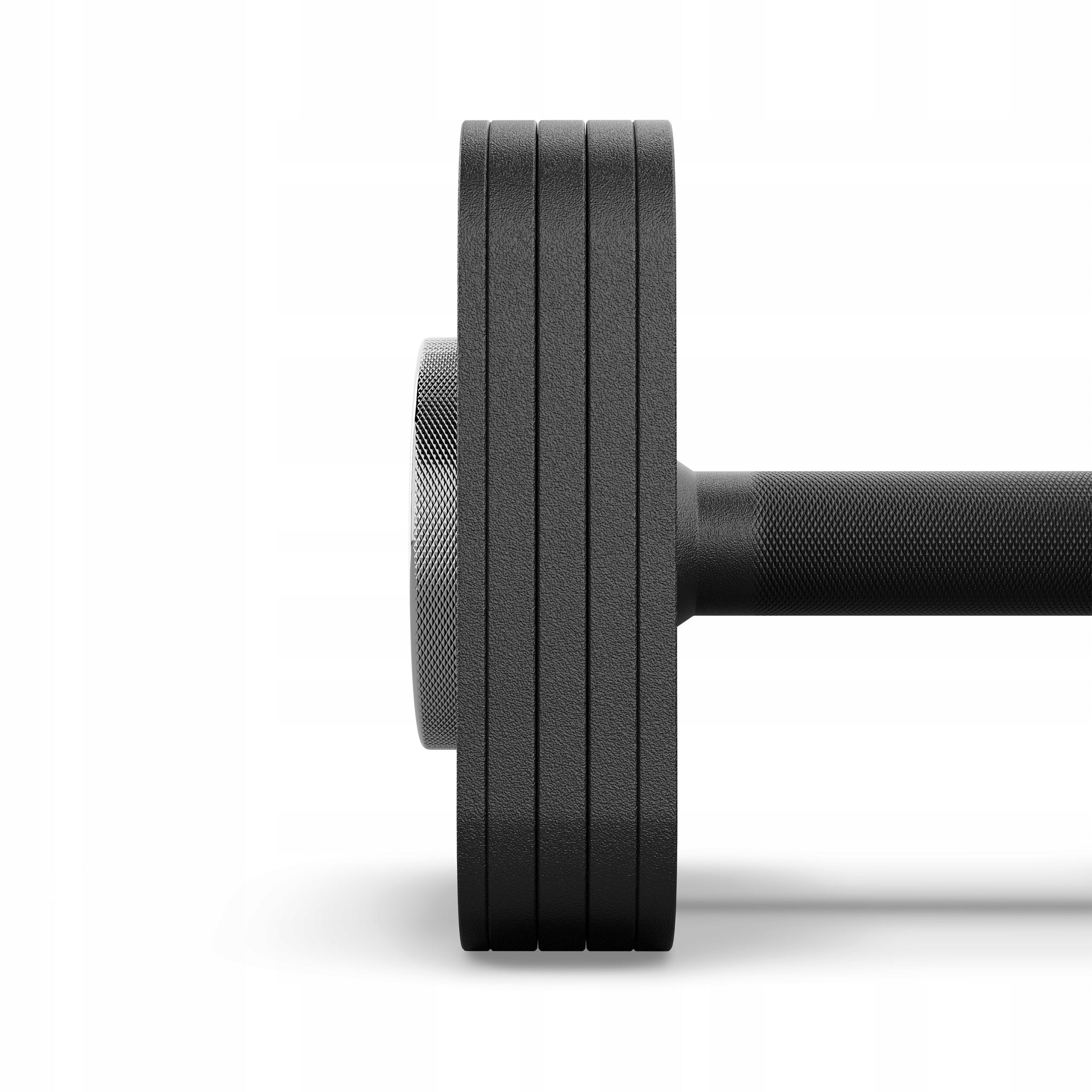 Adjustable barbell bar with load QUICK ADJUSTMENT 8,5-27,3kg - SQUARE Zipro Bar type straight