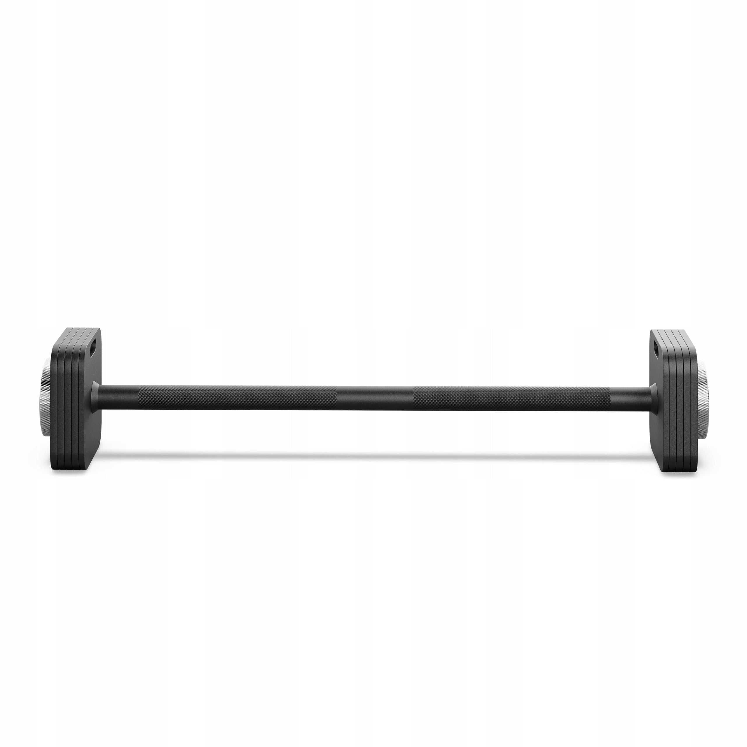 Adjustable barbell bar with load QUICK ADJUSTMENT 8,5-27,3kg - SQUARE Zipro Brand Zipro