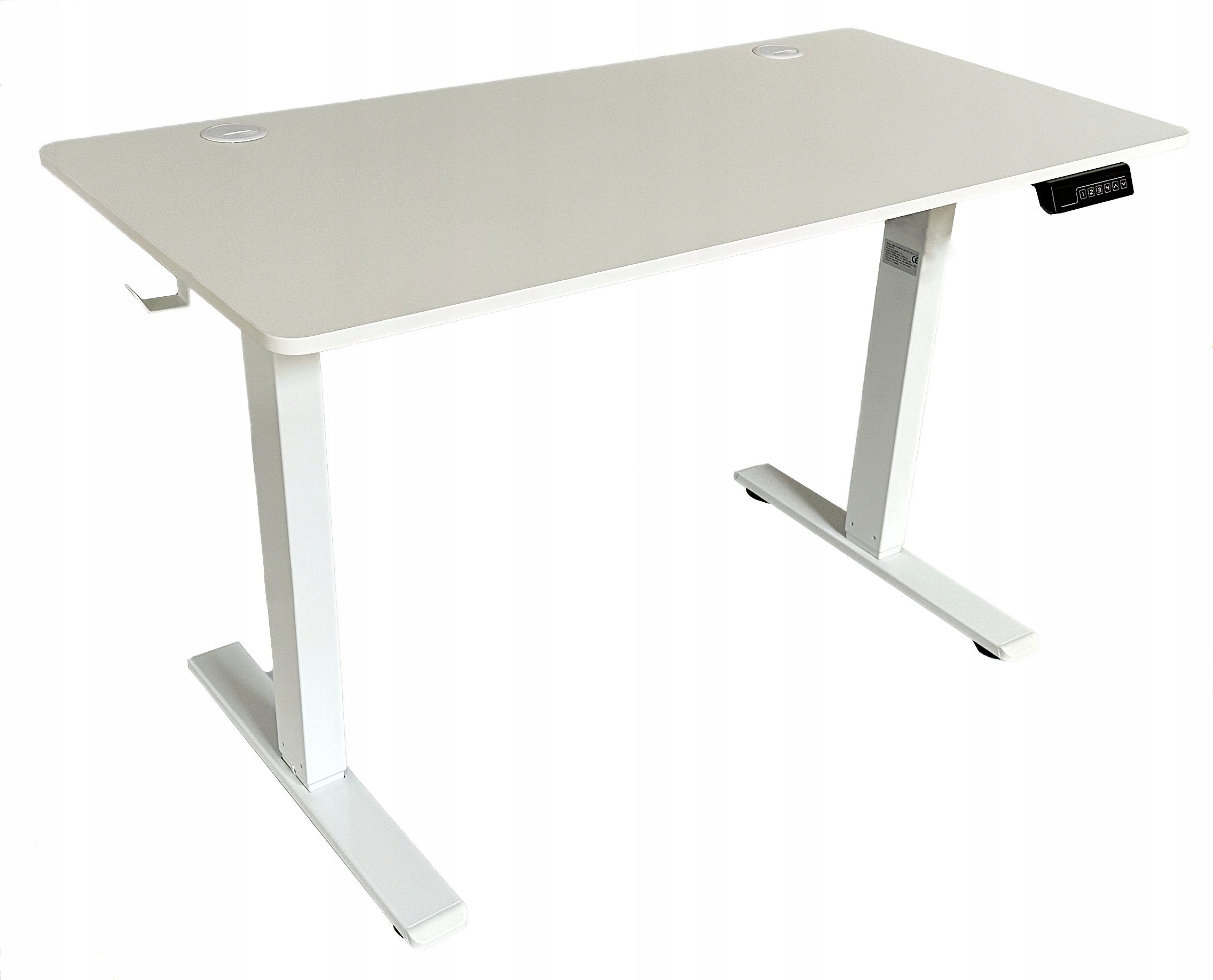 Adjustable desk VertiGo RXD1-3-2RR white 120x60 cm Height: 71-120 cm
