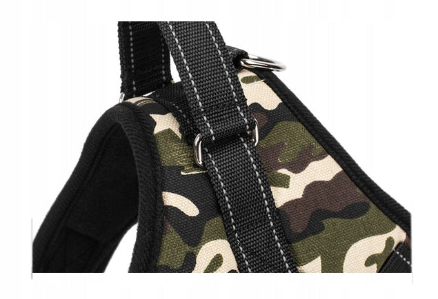 Adjustable dog harness R/XL 64 to 84 cm strong lightweight SAFE PRESSURE-FREE Packaging status original