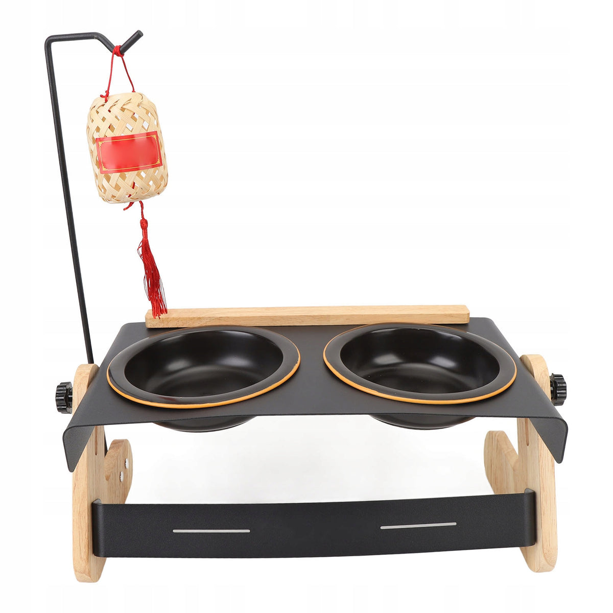 Adjustable height raised dog bowls are easy to remove R6 Brand no brand