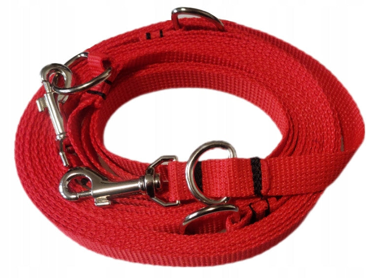 Adjustable lanyard clip-on 3,12m 15mm for SM dog small dog Assorted Colors