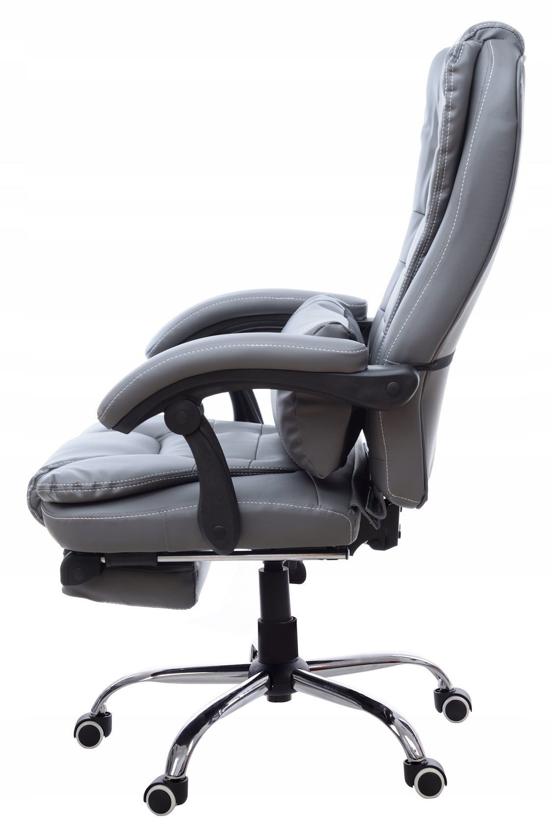 Adjustable office chair grey FBK011 with footrest Manufacturer code FBK011