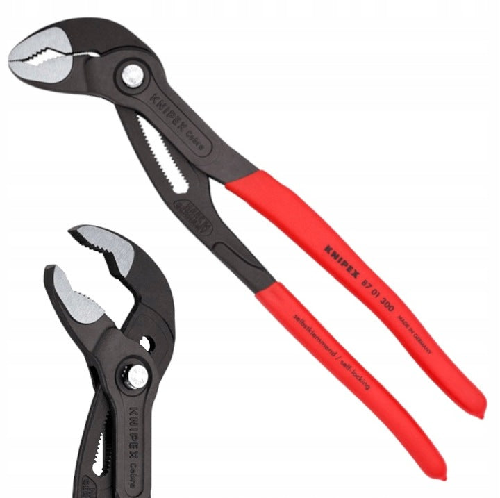 Adjustable pipe pliers Cobra 300 mm 61 KNIPEX 87 01 300