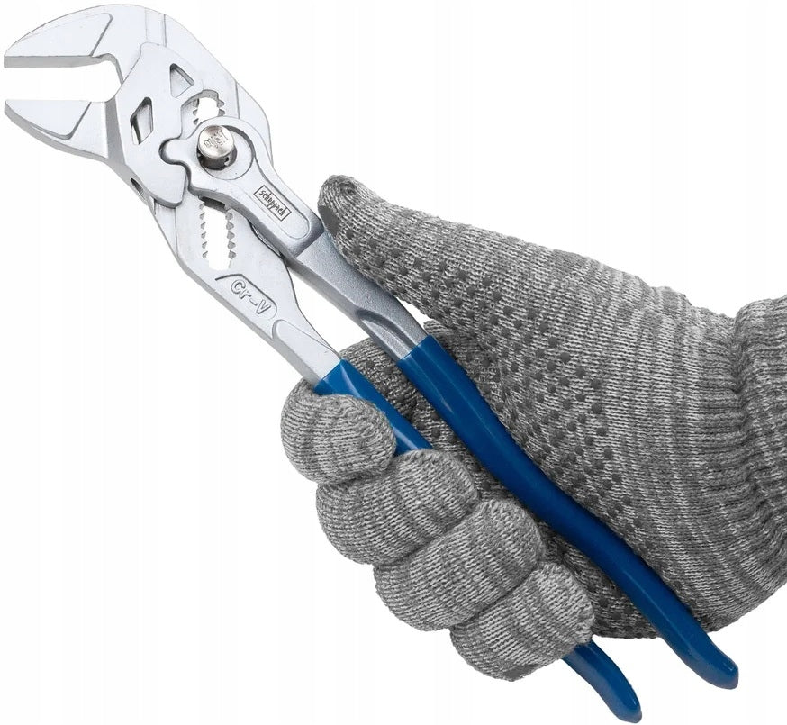Adjustable pliers with quick-adjust key locking button Scheppach Brand Scheppach