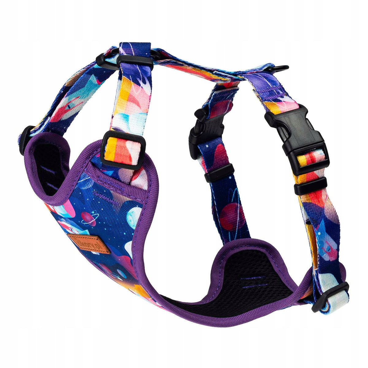 Adjustable pressure-free harness for medium dog S 20 mm Ukory KOSMONAUTA