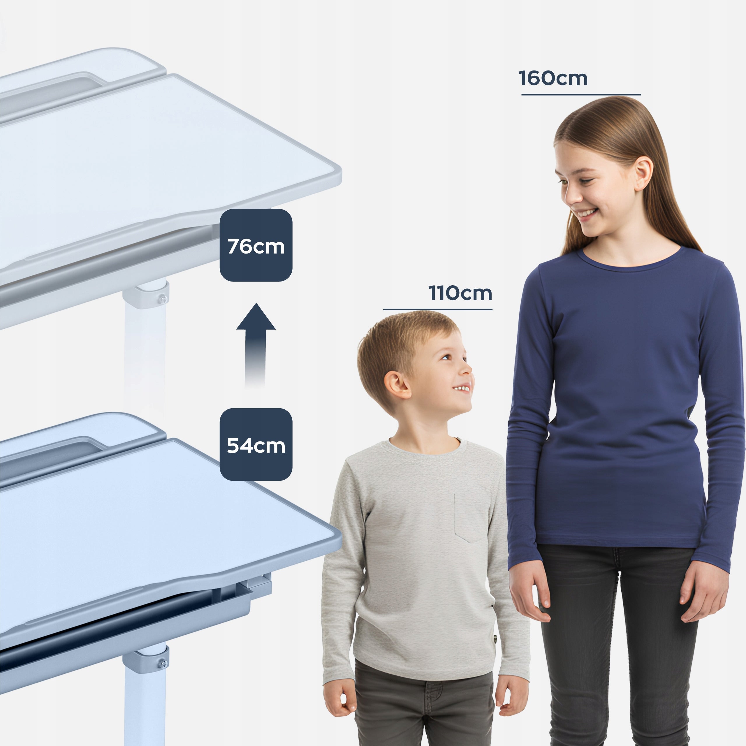 Adjustable school desk for children MARK ADLER computer STAND Brand Markadler