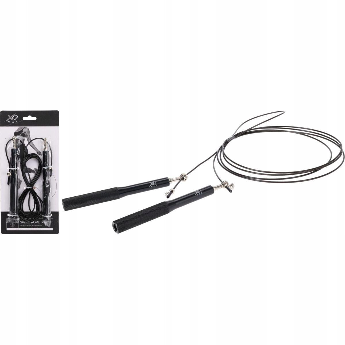 Adjustable speed jump rope with aluminium handles, length 300 cm,