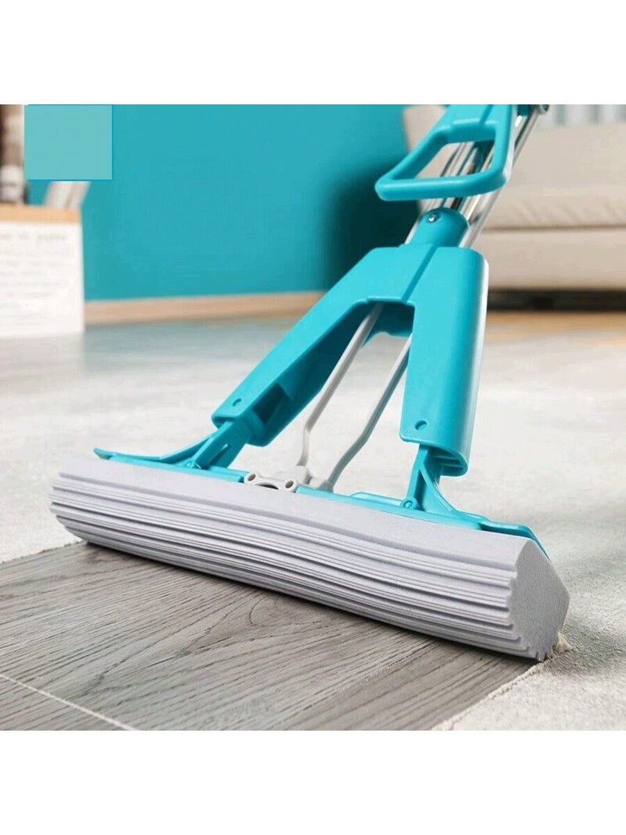 Adjustable spongy mop