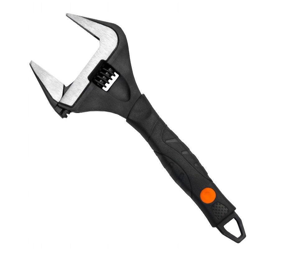 Adjustable wrench swede for screw pipes CrV 200mm 0-39mm 8' Manufacturer code GR-6497
