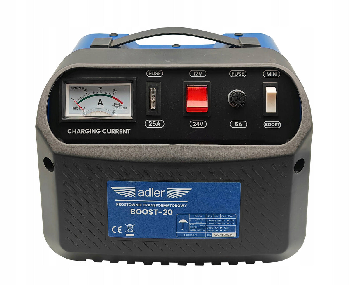 Adler 580.020 BOOST-20 transformer rectifier