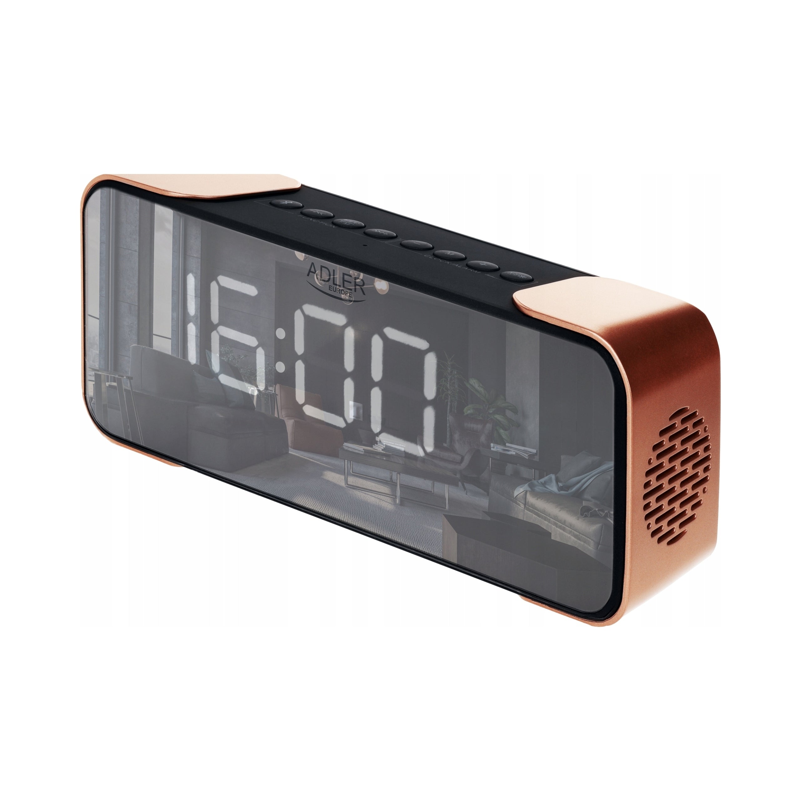 Adler AD 1190 Rádiobudík s BT 5.0, akumulátorom a USB