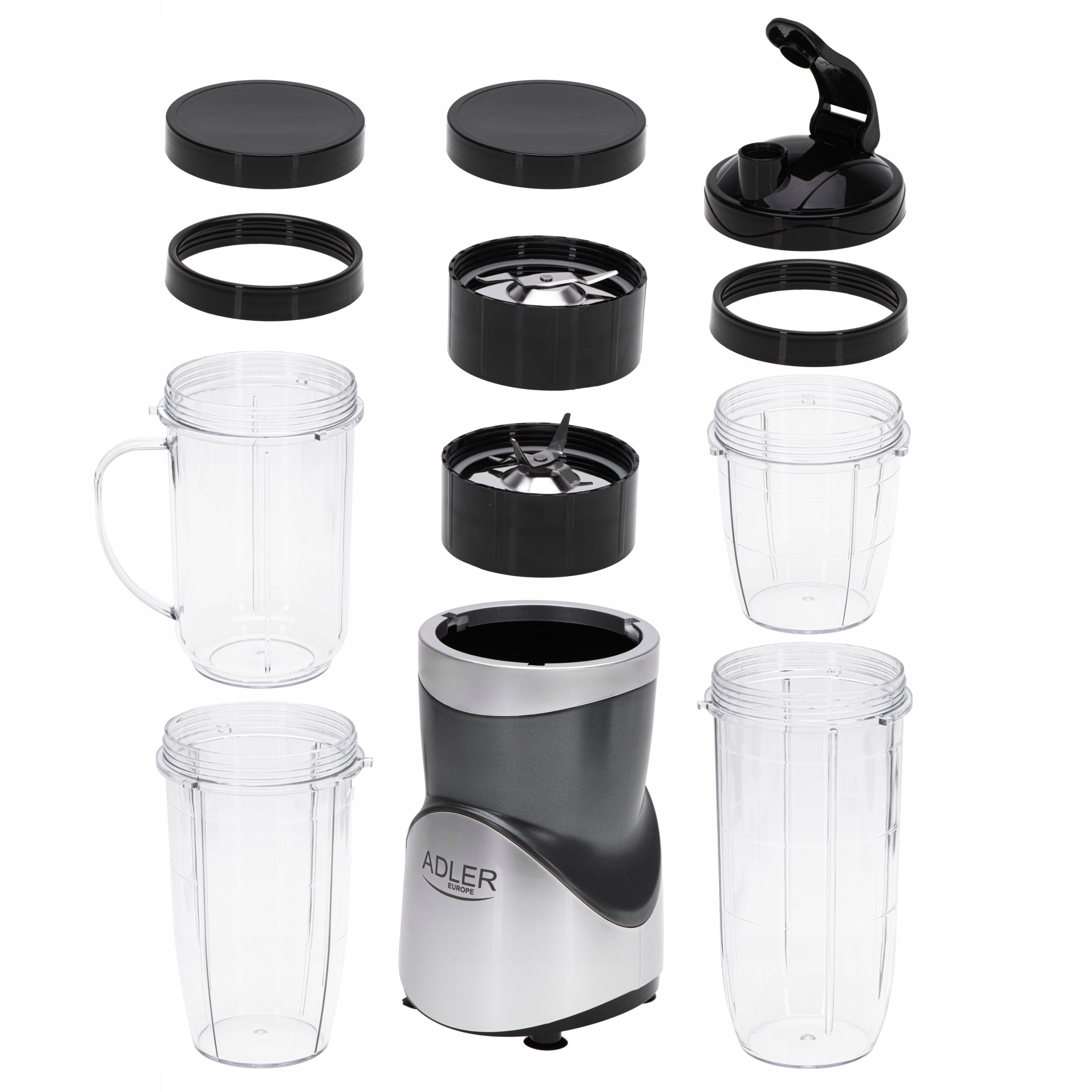 Adler Blender Smoothie Set | AD 4084 | Tabletop | 1200 W | Jar Material Product weight with unit packaging 2.28 kg