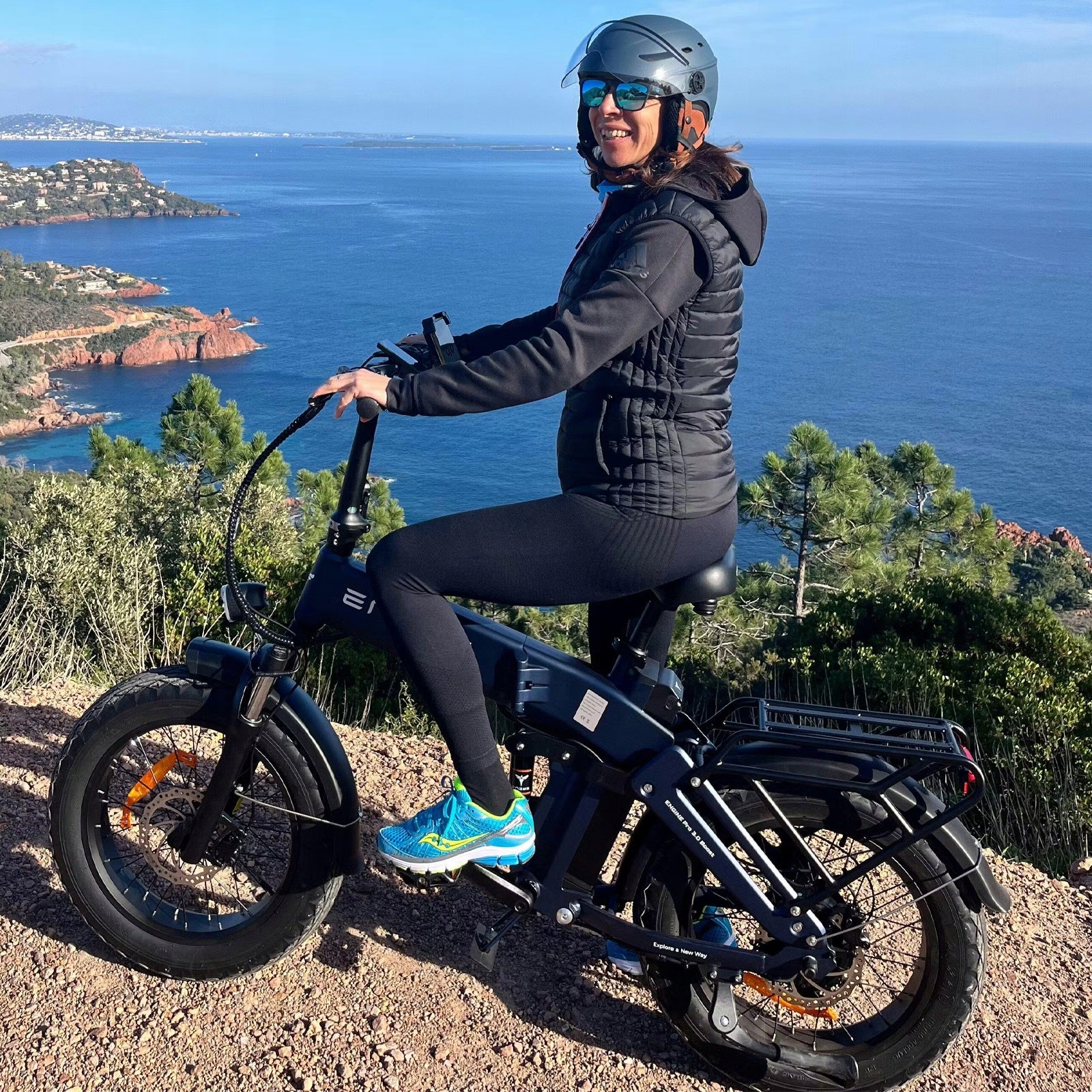 Adult Electric Bikes Engwe Engine Pro 3.0 Boost 250W 15Ah 130km Foldability partially assembled, calibrated