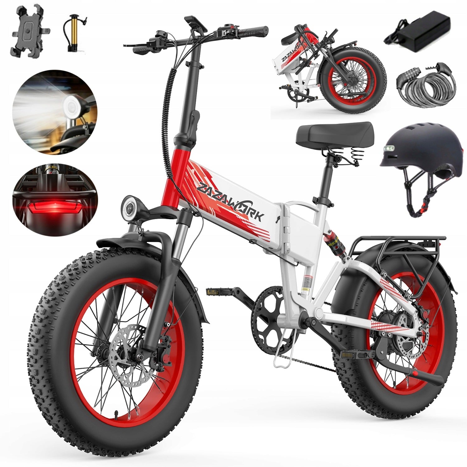 Adult Electric Vehicles 20Ah 1500W 45km/h 120km Thick Tyres+Helmet