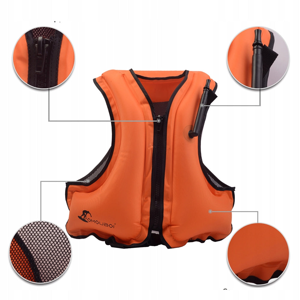 Adult Life Jacket Inflatable Brand no brand