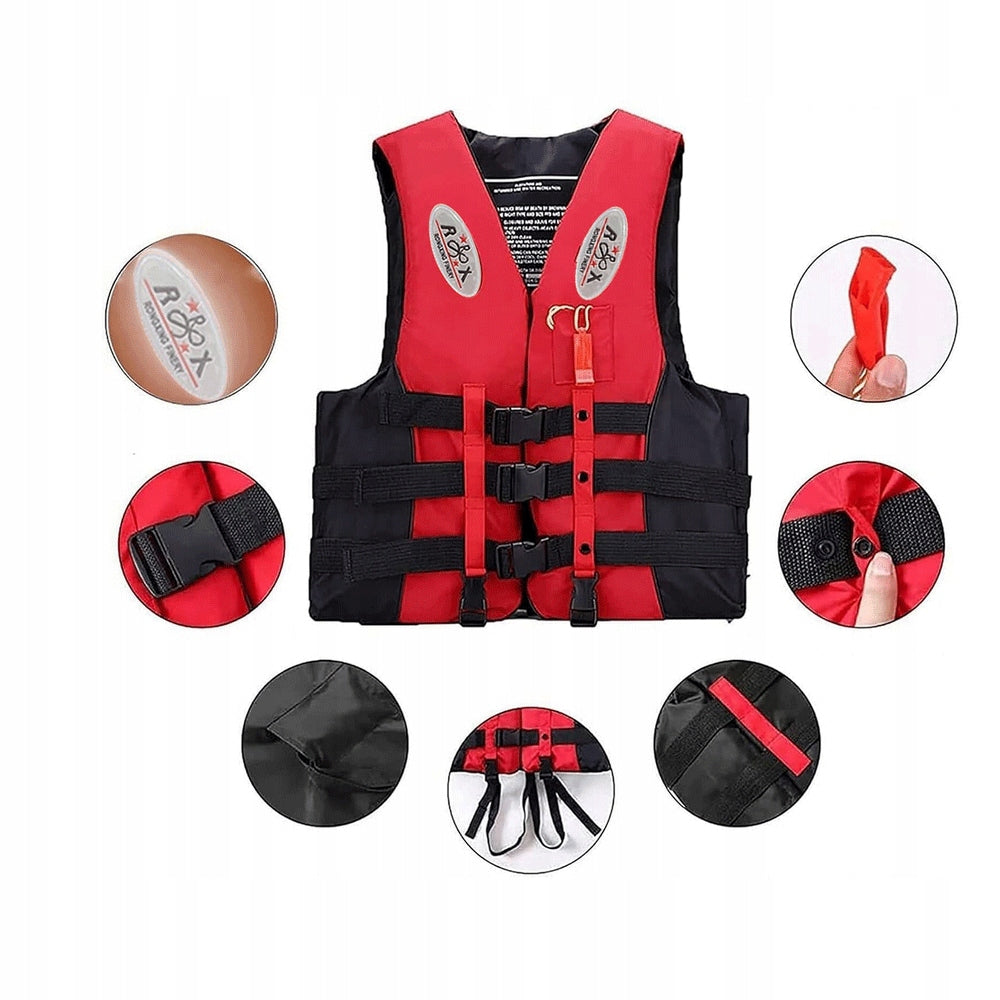 Adult Life Jacket XXXL + Whistle For multipurpose