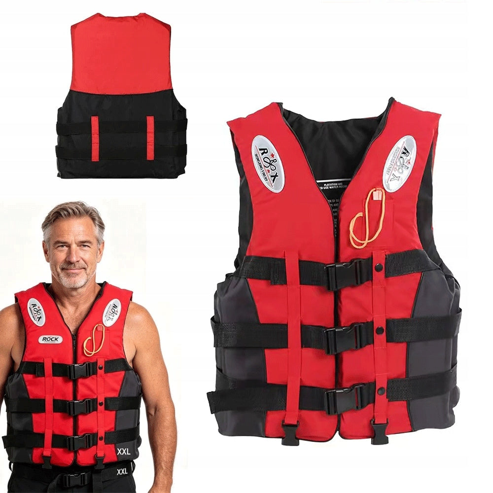 Adult Life Jacket XXXL + Whistle