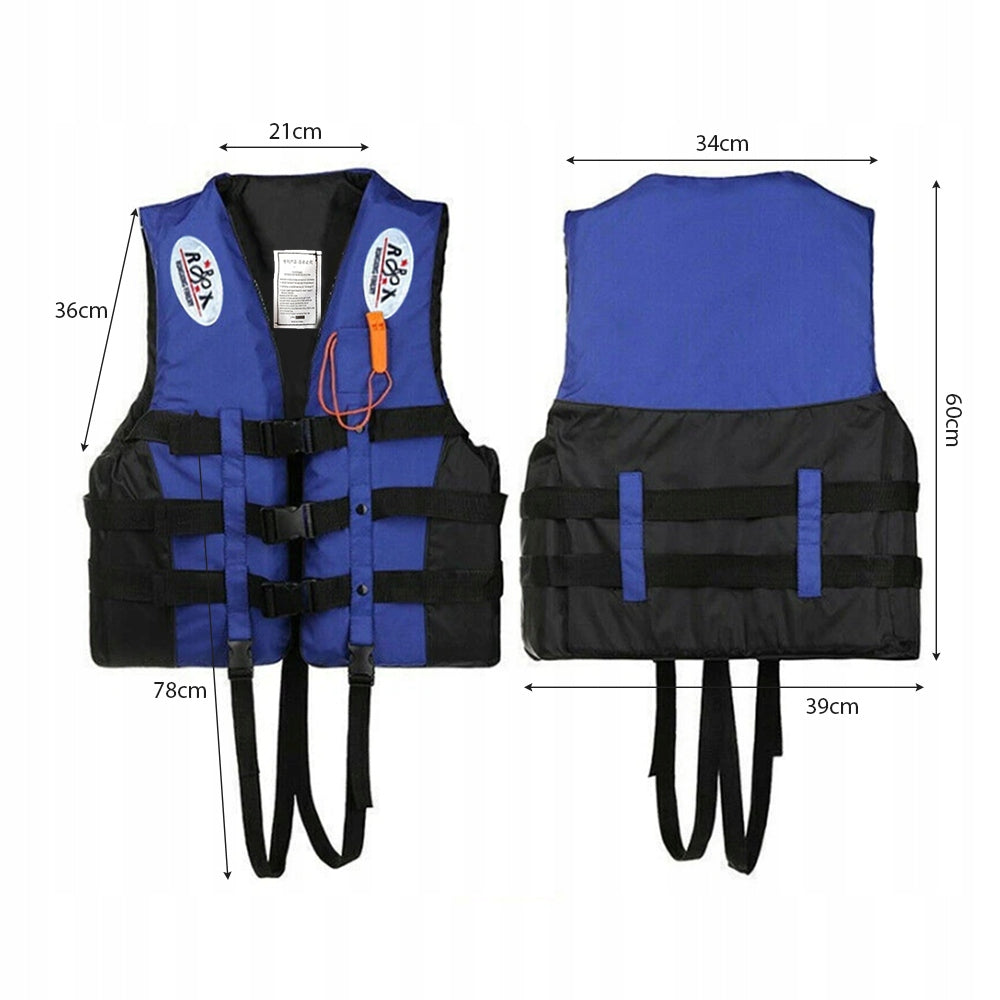 Adult buoyancy life jacket for swimming XXXL 90 kg+ Manufacturer code waftyhft565