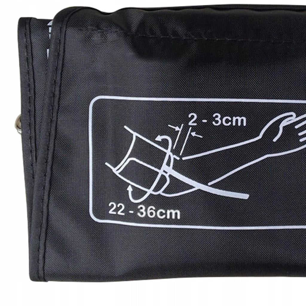 Adults Nylon Cuff for Monitors Accessory Black, cm 22-36cm Black Medical device type accessories for a medical device or a product without an intended medical purpose
