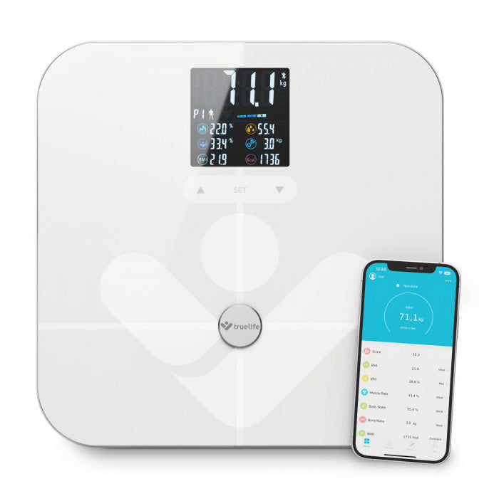 Advanced Bathroom Scale Analytical TrueLife Smart Precise Measurement