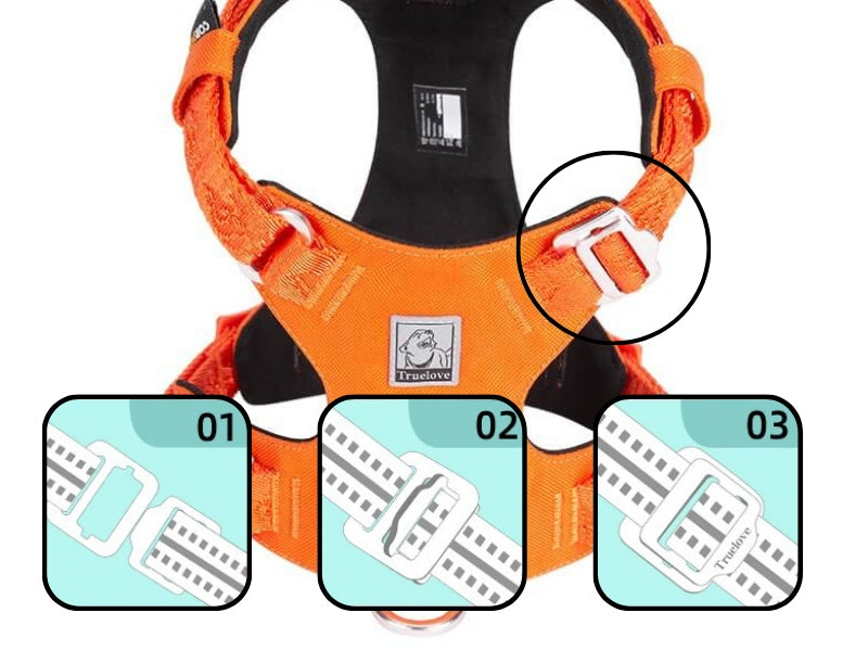 Adventure Soft Truelove XL Dog Harness Kind training / easy walk